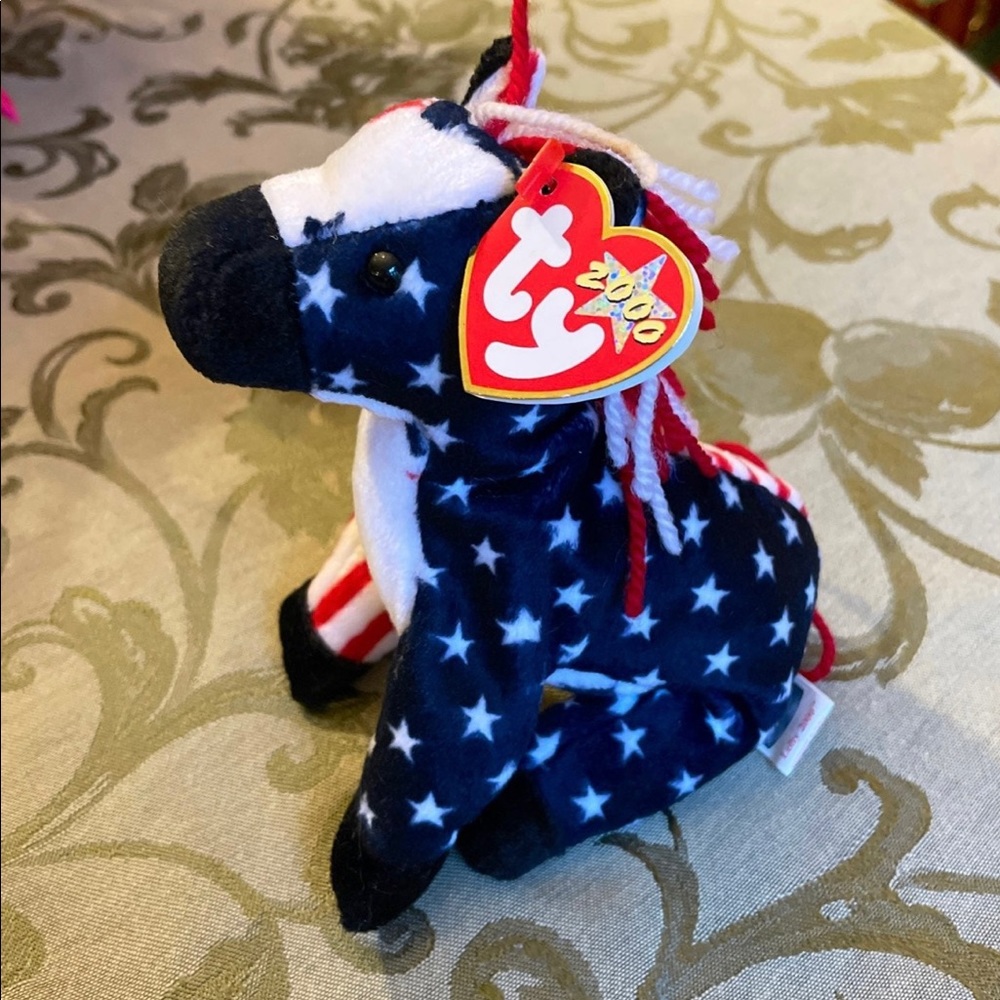 Ty Beanie Baby Lefty 2000